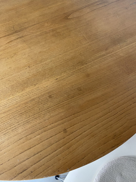 Characteristic Round Dining Table – Wood (photo 11 of 15)