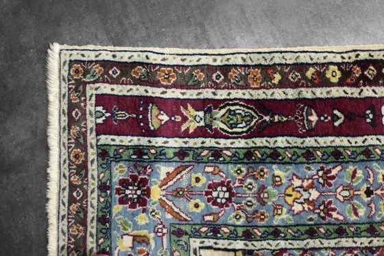 Image 1 of Vintage Hand-Woven Middle Eastern Oriental Baluch Prayer Rug, 1960s
