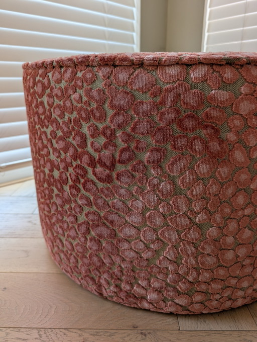 Panther Blossom Pouf Ø60 cm – hockers en poefs, Textile (photo 2 of 5)