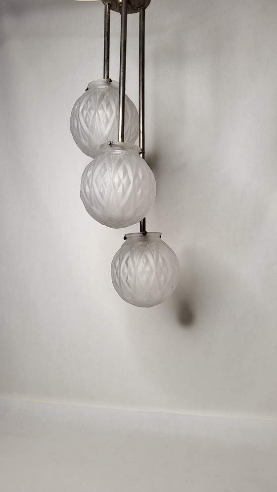 Image 1 of Art Deco hanging lamp 1920-1930