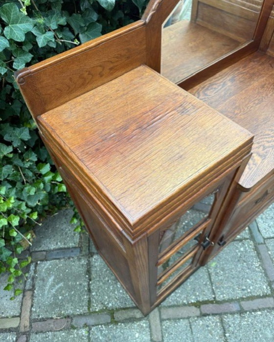 Image 1 of Antique Art Deco Amsterdam school dressior