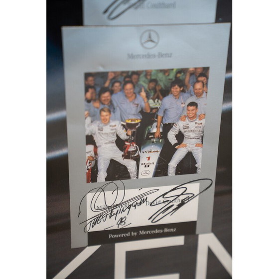 Image 1 of Vintage West McLaren Mercedes-poster, Italië 1998