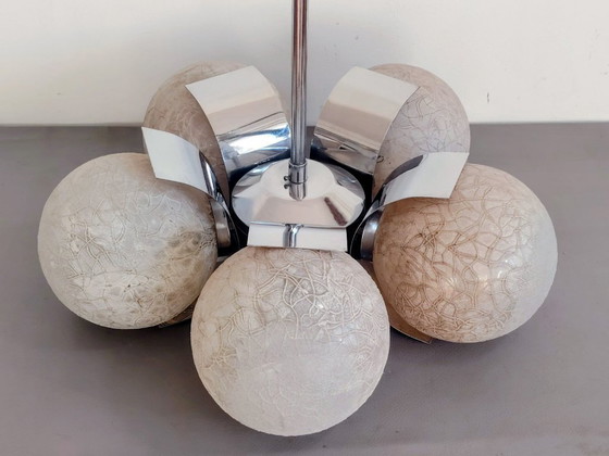 Image 1 of plafonnier futuriste Spoutnik de l'ère spatiale