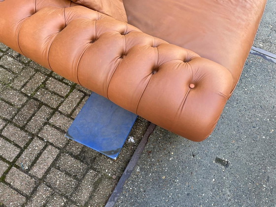 Image 1 of Vintage Chesterfield 3/4 Seater