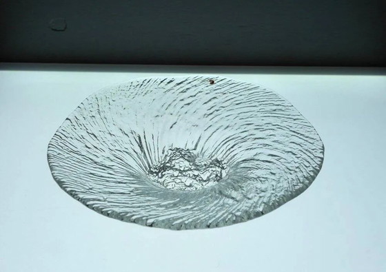 Image 1 of Finnische Avanti-Schale aus Kunstglas von Tapio Wirkkala für Iittala, 1979