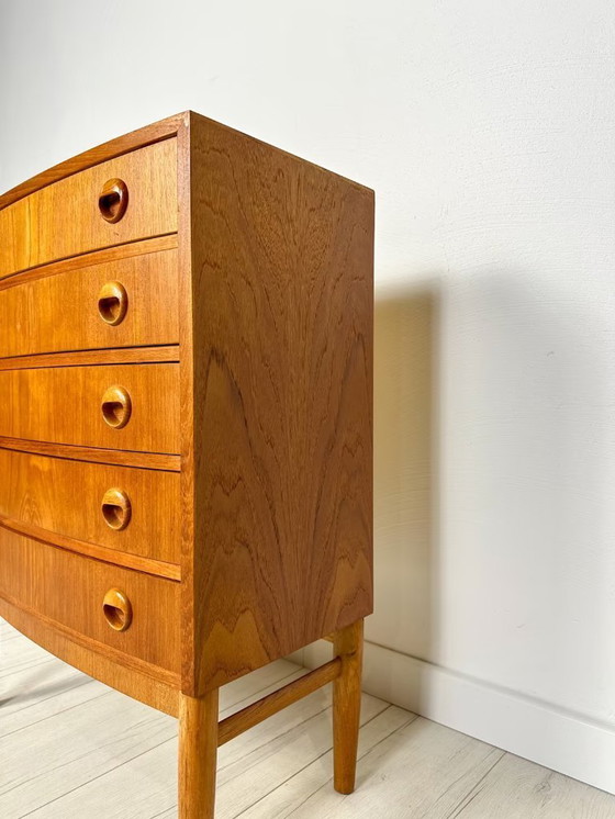 Image 1 of Vintage Kai Kristiansen Teakhout Commode 60er jaren