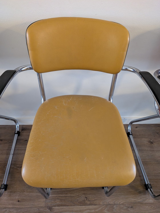 Image 1 of 6 Gispen chairs