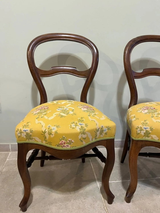 Paar Stühle im Louis-Philippe-Stil – Esszimmerstühle (photo 13 of 21)