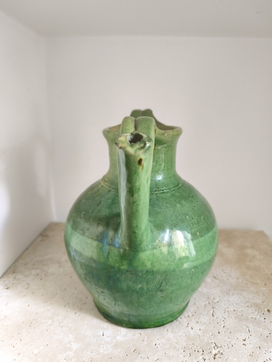 Image 1 of Brocca per acqua in terracotta smaltata