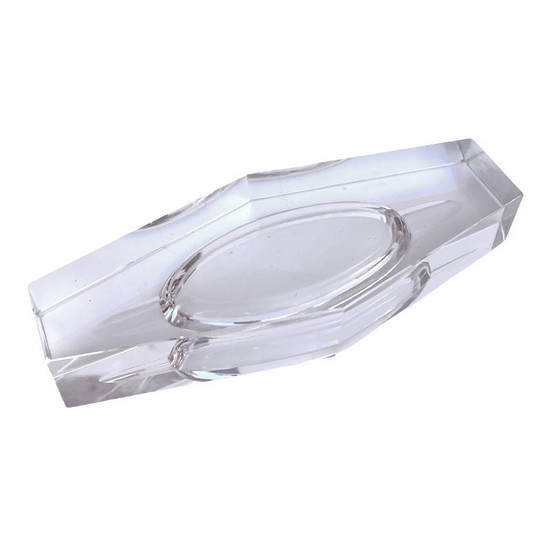 Image 1 of Posacenere rettangolare in cristallo - Boemia, Cecoslovacchia, anni 1960/1970.