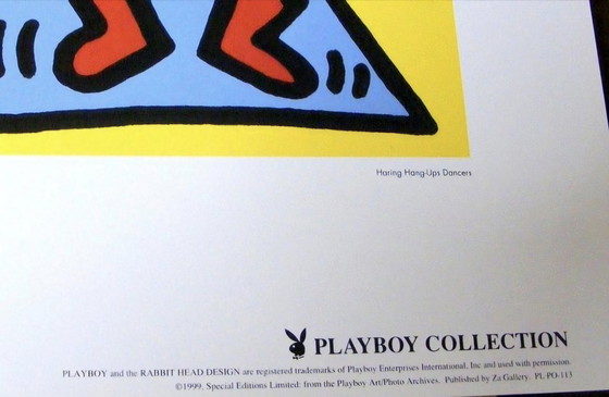 Image 1 of Keith Haring - Six dancing People - 1990