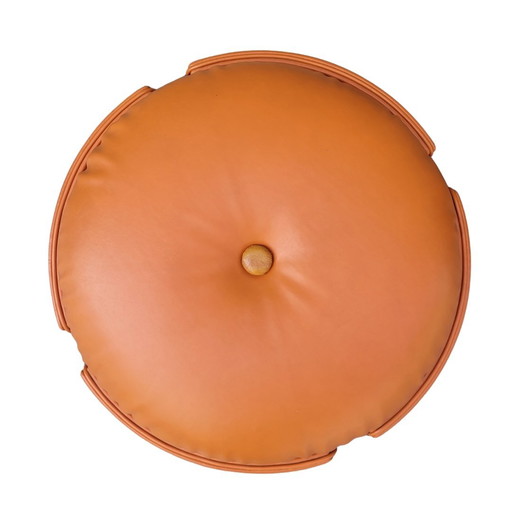 Puff naranja, serie Dilly Dally, Luigi Massoni para Poltrona Frau, 70’s - Italia