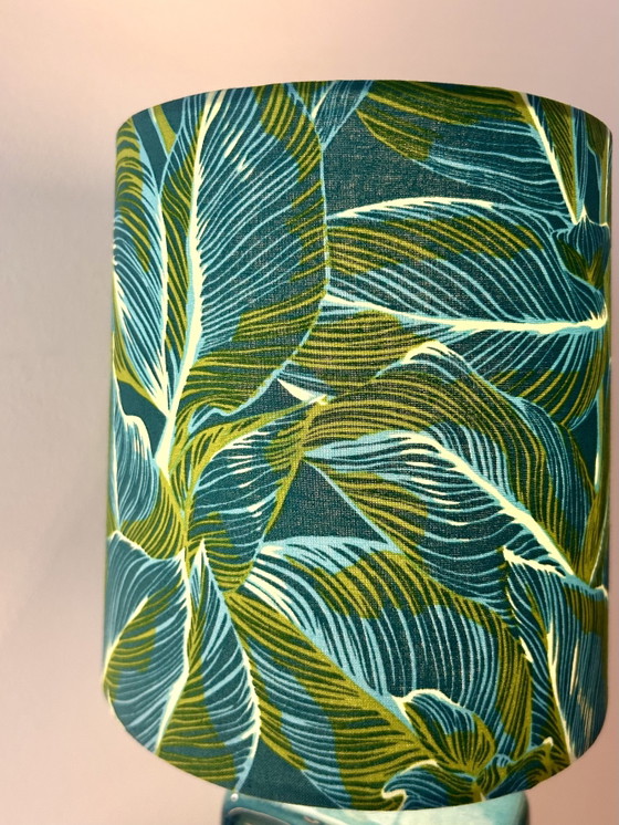 Image 1 of Oost-Duitse designlamp uit het midden van de 20e eeuw, gemaakt van een vaas door VEB Strehla.