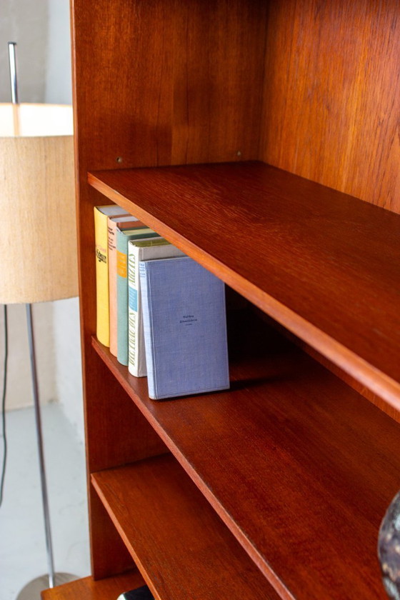 Image 1 of Vintage teak bookcase, highboard, sideboard, Mid Century Danish