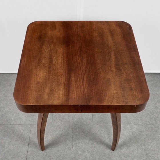 Art Deco Coffee Table by Jindřich Halabala, 1954, Czechoslovakia – Wood (photo 11 of 18)