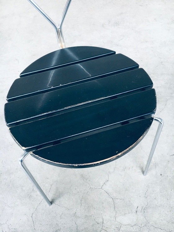 Image 1 of Midcentury Modern Slender Design Chair, Italy 1970's