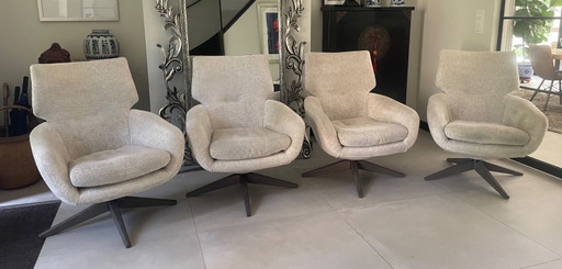 4 sillones Leolux Lloyd