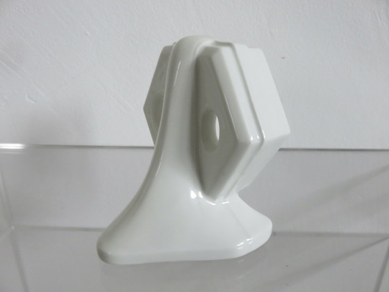 Image 1 of Alter Zahnbürstenhalter aus Porzellan, Art Deco, 1930-40er Jahre