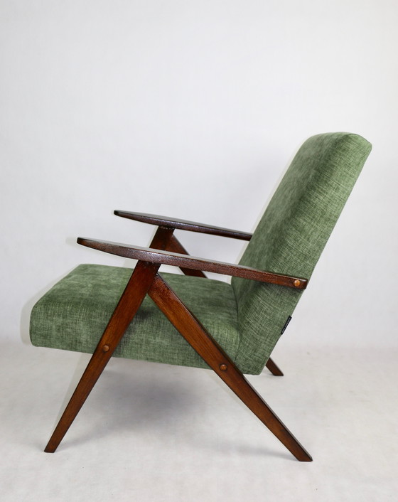 Image 1 of Fauteuil Vintage Vert Olive Modèle B-310, 1970S - Lot de 2 Fauteuils