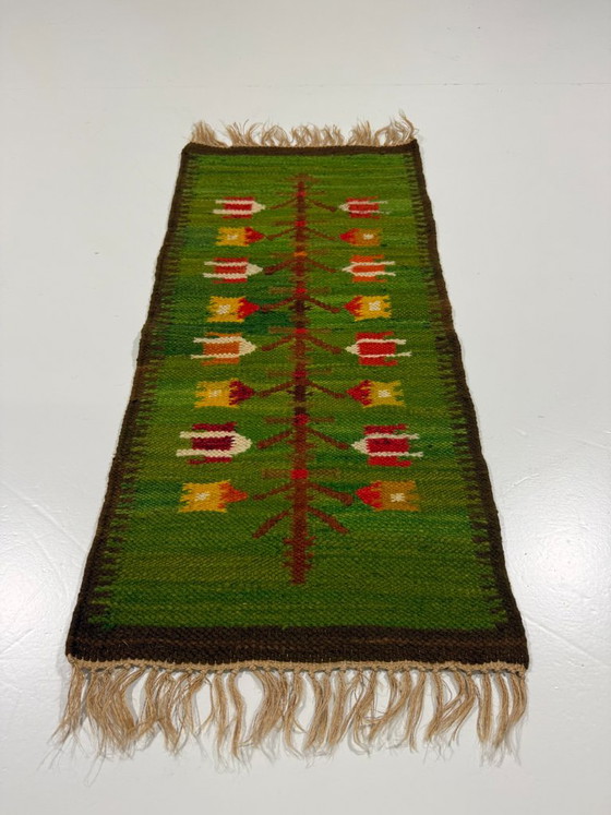 Wool Kelim Wall Hanging Poland 1970s – Wall decoration (photo 4 of 5)