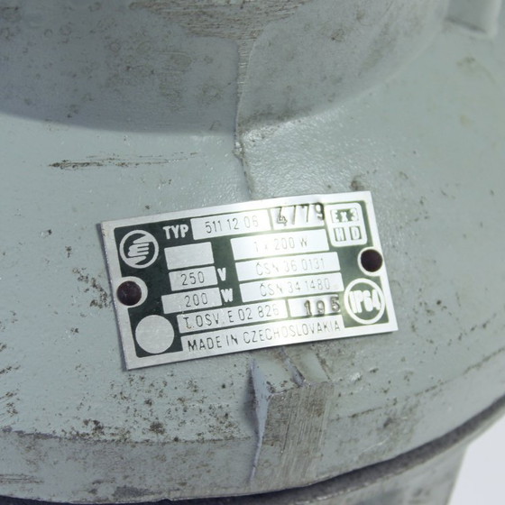 Image 1 of Plafonnier industriel, Tchécoslovaquie, années 1950