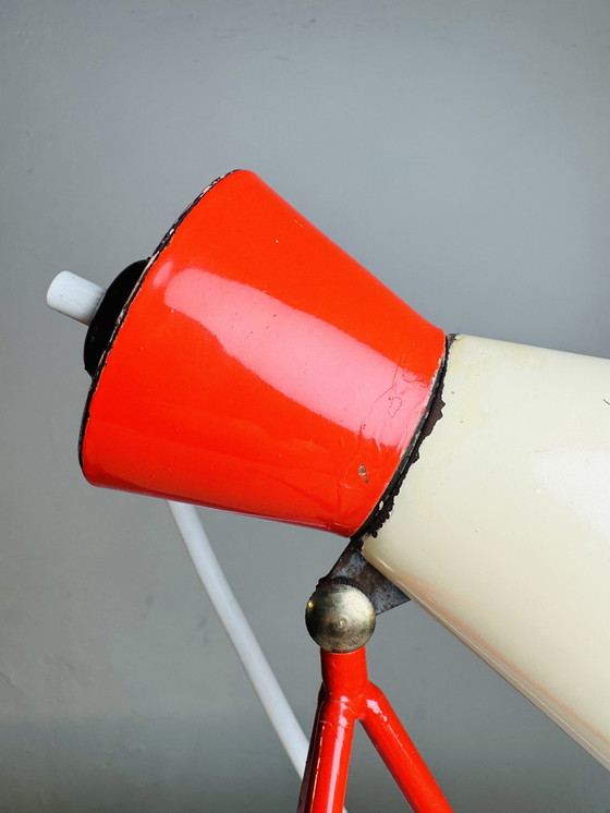 Image 1 of TISCHLEUCHTE MODELL 1618 VON JOSEF HURKA FÜR NAPAKO, TSCHECHOSLOWAKEI, 1954