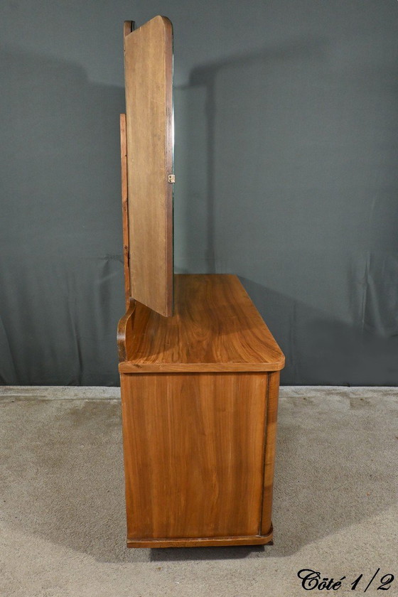 Image 1 of Burr Walnut Dressing table, Art Deco - 1930