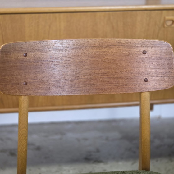 Image 1 of 6x Vintage jaren 60 Deense eetkamerstoel Scandinavisch retro