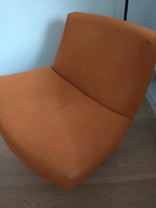 Drehsessel orange