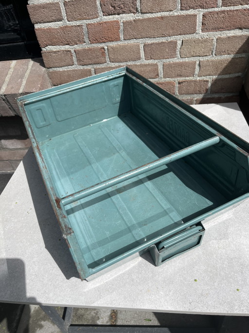 Lager fix metalen stapel bak