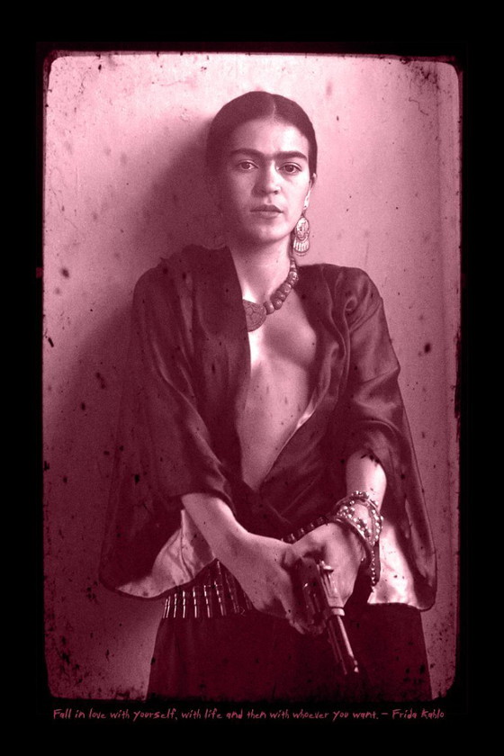Image 1 of 4 Basquiat, Bauhaus, Frida Kahlo and D. Shrigley posters