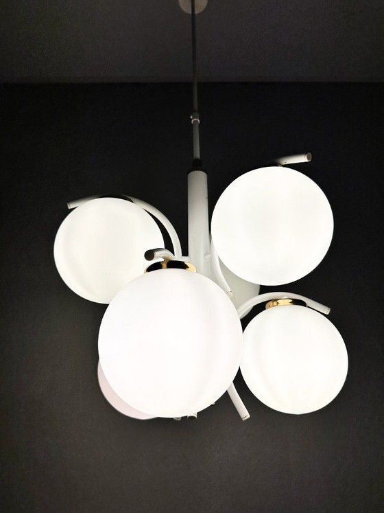 Lampada a Sospensione Vintage Spoetnik Ricahard Essig – Richard Essig, Lampade a sospensione, Glass, Metal (photo 10 of 11)