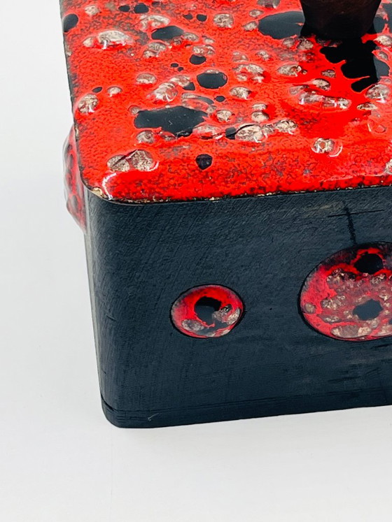 Brutalistische kunstdoos Esmaltes – Decoratieve objecten, Copper, Wood (photo 3 of 13)