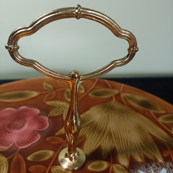 Image 1 of Rare XL Sarreguemines Majolica Bowl – Digoin & Vitry (1920-1950)