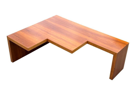 Image 1 of Tavolino da caffè vintage - Trapezio Leolux - Set di 2