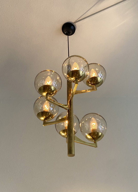 Image 1 of Lampada a sospensione vintage Sciolari anni '70