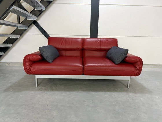 Rolf Benz Plura – Divano 2 posti – Ottime condizioni – Divani 2 posti, polished steel, Pelle (photo 3 of 15)