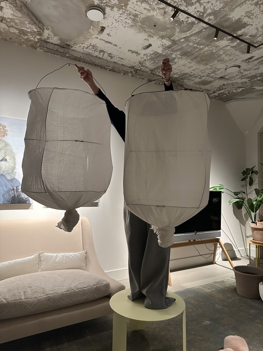 2 lampade a sospensione Koushi di Marcel Eden Schooly