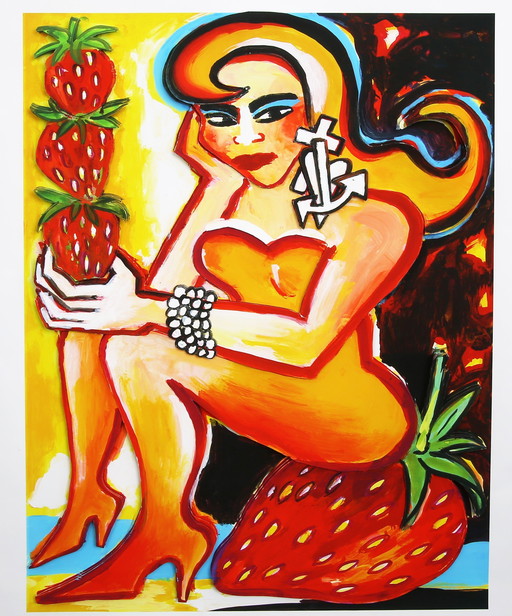 Bach, Elvira - Summer beginning - Deluxe - Giclée - E.A. - signed by hand