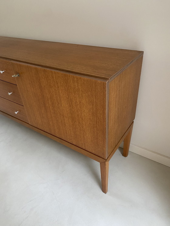 Image 1 of Vintage Wooden Sideboard For Palette Möbelwerk, From 1970