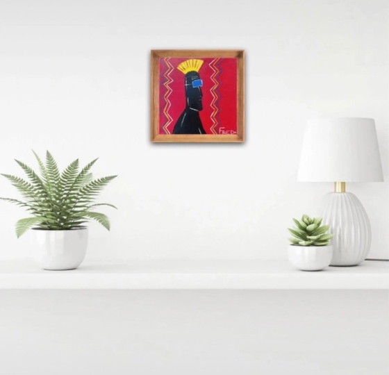 Image 1 of Acrilico su tela montata 20x20cm.