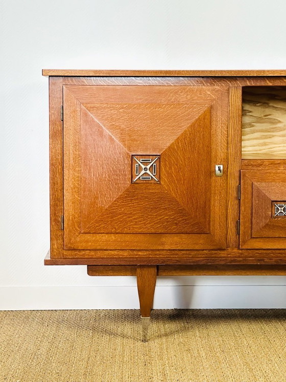 Image 1 of Art Deco eiken dressoir, Frankrijk, jaren 1950