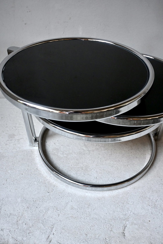 Tavolino d'appoggio vintage Leitmotiv Design, Tavolino da caffè (Anni '70/'80) – Tavolini da caffè, Metal (photo 2 of 12)