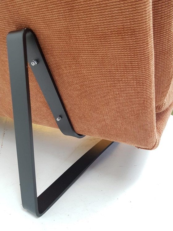 Vintage Artifort Kho Liang Le Sofa Brown New Fabric – 3-5 seaters, Metal, Textile (photo 6 of 9)