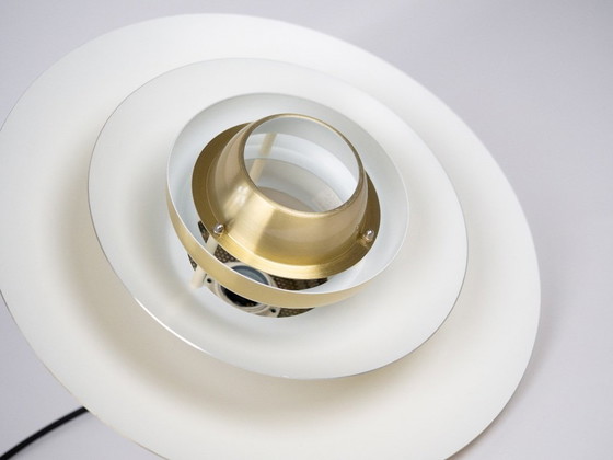 Image 1 of Lampada a sospensione vintage danese Lotus di Kurt Wiborg, Jeka, anni '80