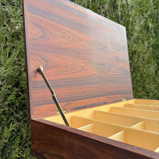 Image 1 of Naaitafel par Ejvind A. Johansson pour FDB Mobler de Vitré