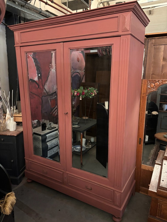 Armadio Brocante, Legno, Rosa (foto 6 di 10)
