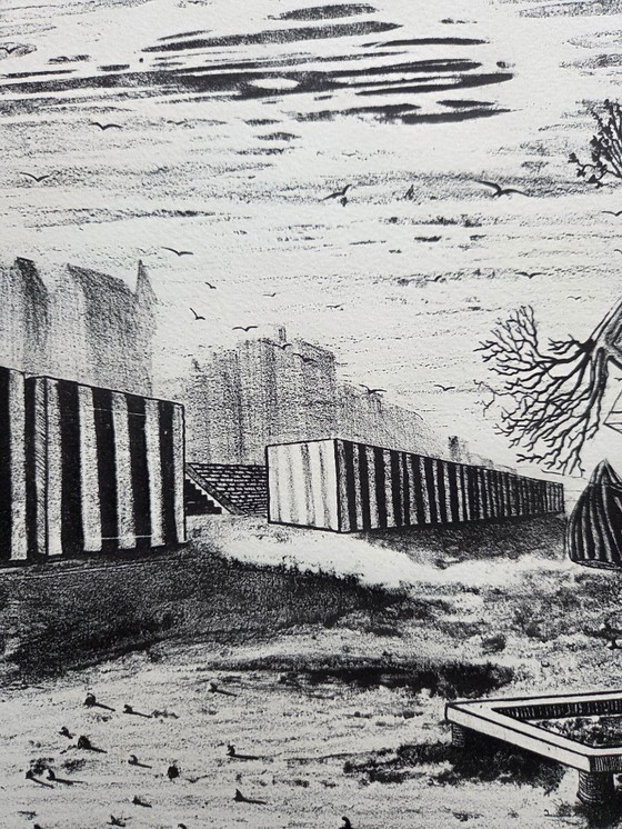 Image 1 of Degans Xavier (1949-) - Lithographie justifiée et signée (ref 4122-7)