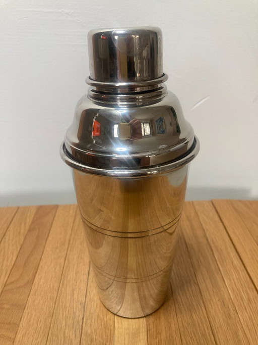 Arthur Price England Shaker da Cocktail Argentato Vintage Anni '60-'70