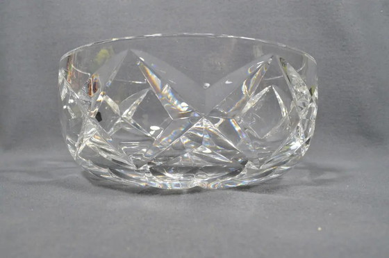 Vintage Saint-Louis French Hand-Cut Crystal Centerpiece Bowl, 20th Century (photo 2 of 15)